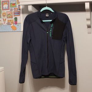 Gore Bike Wear - Blue and Green Bike Jacket - Size M